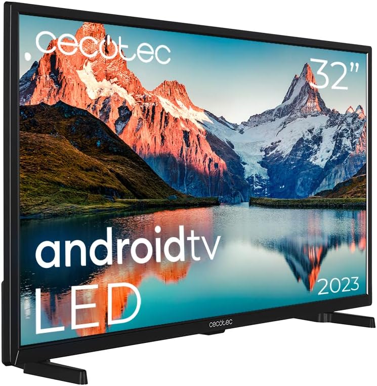 Televisor LED 32" Smart TV Cecotec A Series ALH00032N - Resolución HD y Android TV 11